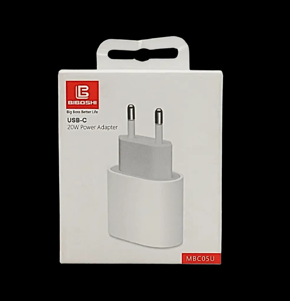 BIBOSHI 20W USB-C Fast Charging Power Adapter