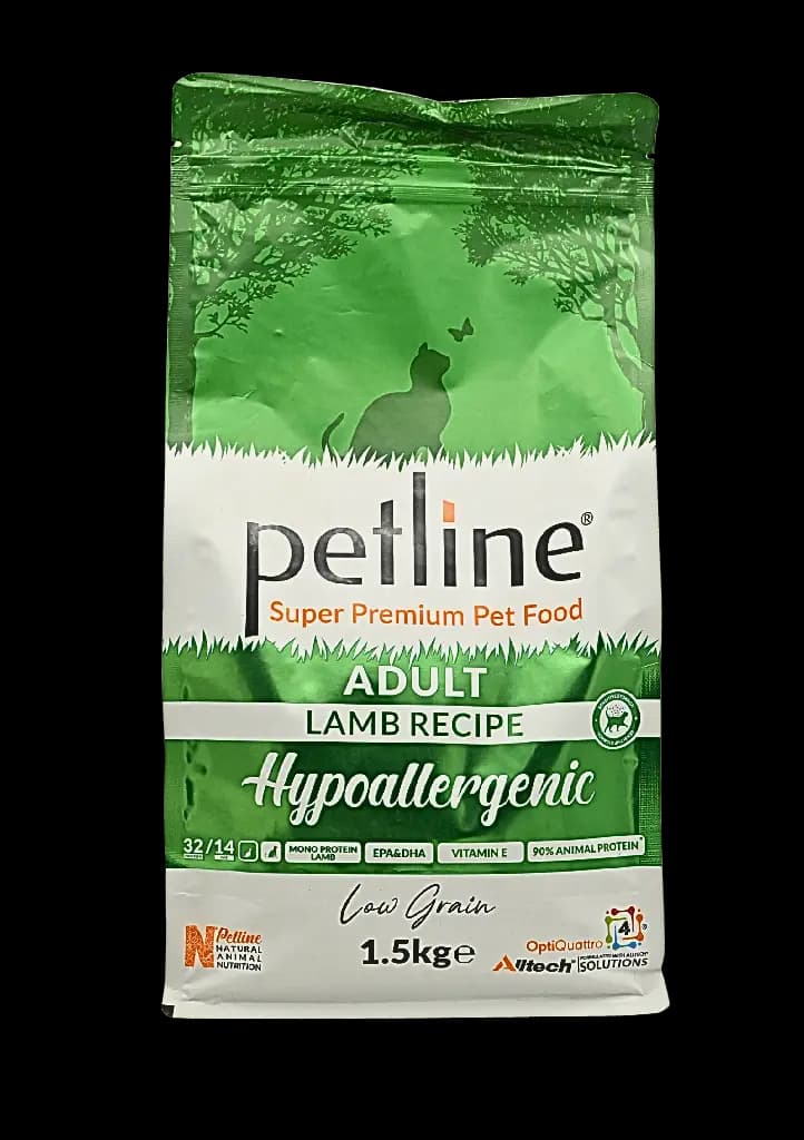 Petline Hypoallergenic Lamb Cat Food for Adult Cats