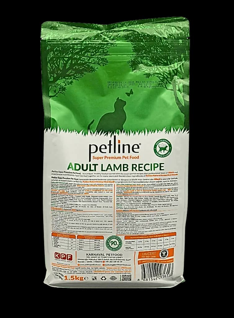 Petline Hypoallergenic Lamb Cat Food for Adult Cats