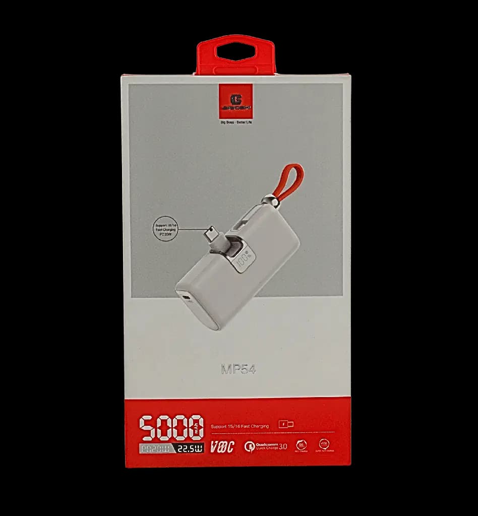 BIBOSHI MP54 5000mAh PD 20W Mini Fast Charging Power Bank