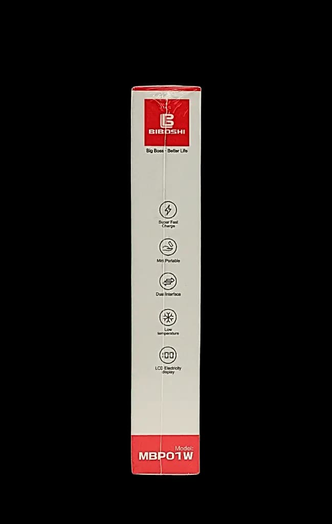 Biboshi MBP01W 10000mAh Fast Charging Power Bank