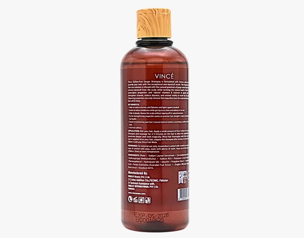 Ginger Shampoo vince