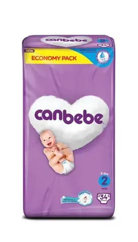 Canbebe Mini Size 2 - Economy Pack (34 Pcs)