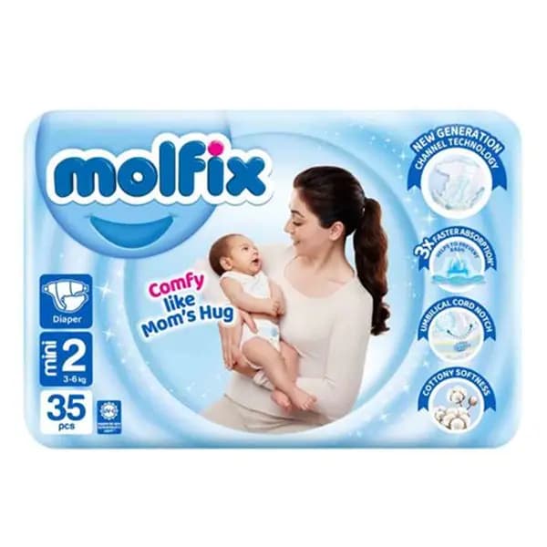Molfix Size 2 Mini (3–6 kg) 35 Pcs

