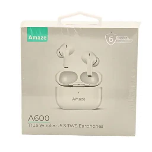 Shop Amaze A600 earbuds with Bluetooth 5.3, deep bass, and 25-hours of battery.