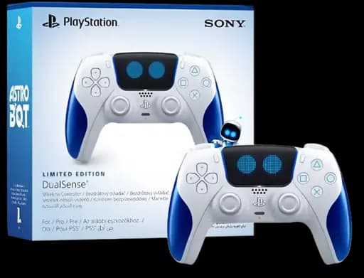 PS5 controller astro bot limited edition.