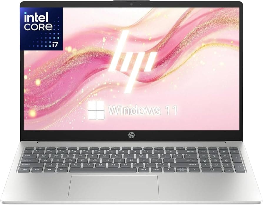 HP New Core i7 15.6" Laptop - 2026 Edition with 16GB RAM and 1TB SSD