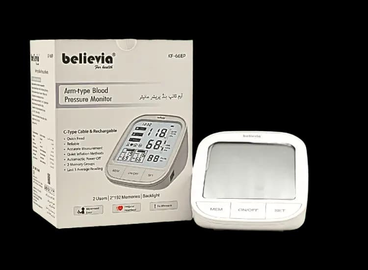 Arm type Blood Pressure Monitor (Rechargable) KF-66EP