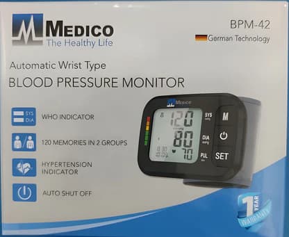 BPM-42 Wrist Digital Blood Pressure Monitor