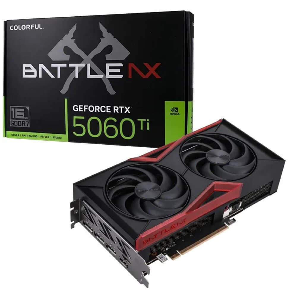 Colorful GeForce RTX 5060 Ti Battle AX Duo 16GB Graphics Card