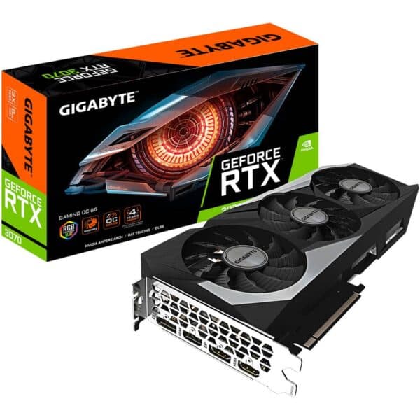 Gigabyte GeForce RTX 3070 Gaming OC 8GB Graphics Card.