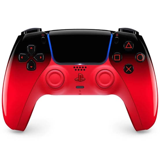 PS5 Dual Sense Controller Techno red hyper pop