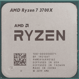 AMD Ryzen 3700x