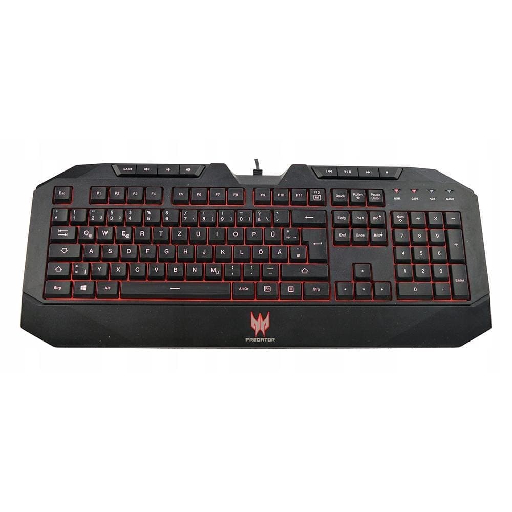 Acer Predator Gaming Keyboard And Mouse Combo | Red LED Backlight