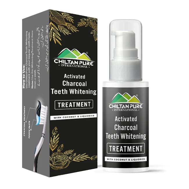 Activated Charcoal Teeth Whitening Treatment