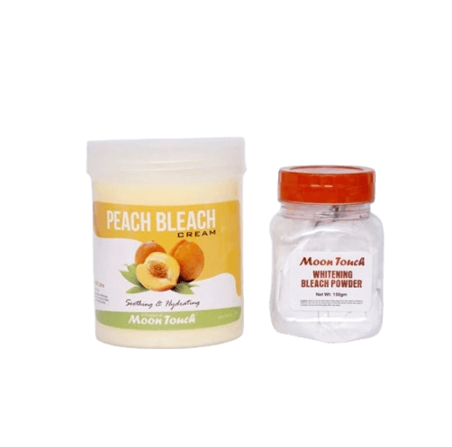 Peach Bleach Cream With Powder