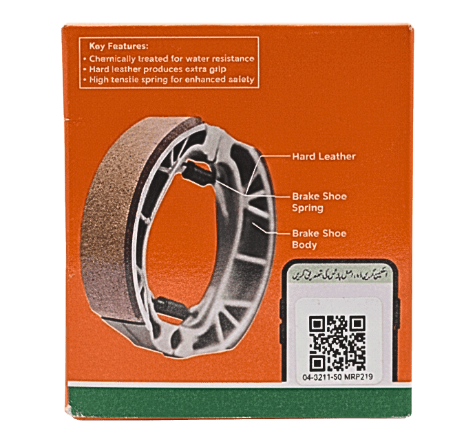 Crown Lifan Brake Shoe Set with Spring