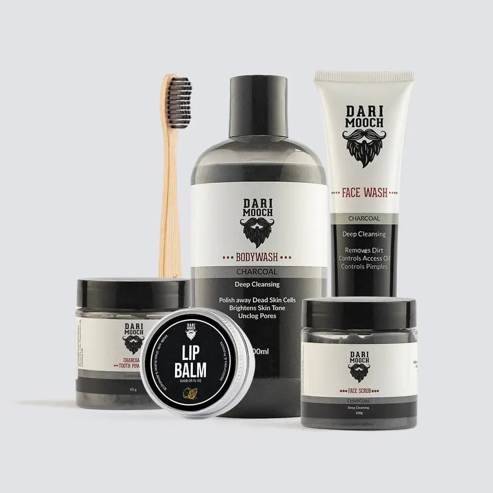 Dari Mooch Charcoal Monthly Bundle + Lip Balm