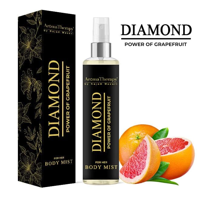 Diamond Natural Body Mist - Made With Grapefruit - Unleash The Mysterious You!!