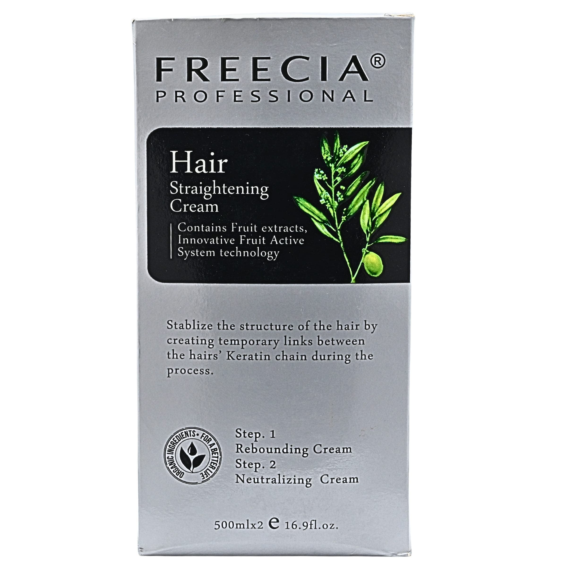 Freecia Hair Straightening Cream (500ml + 500ml) = 1000ml