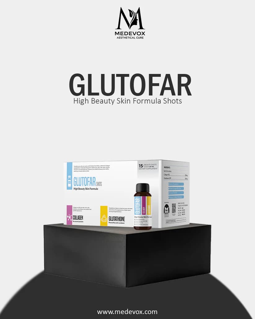 Glutofar Whitening Shots 20ML (15 Shots)