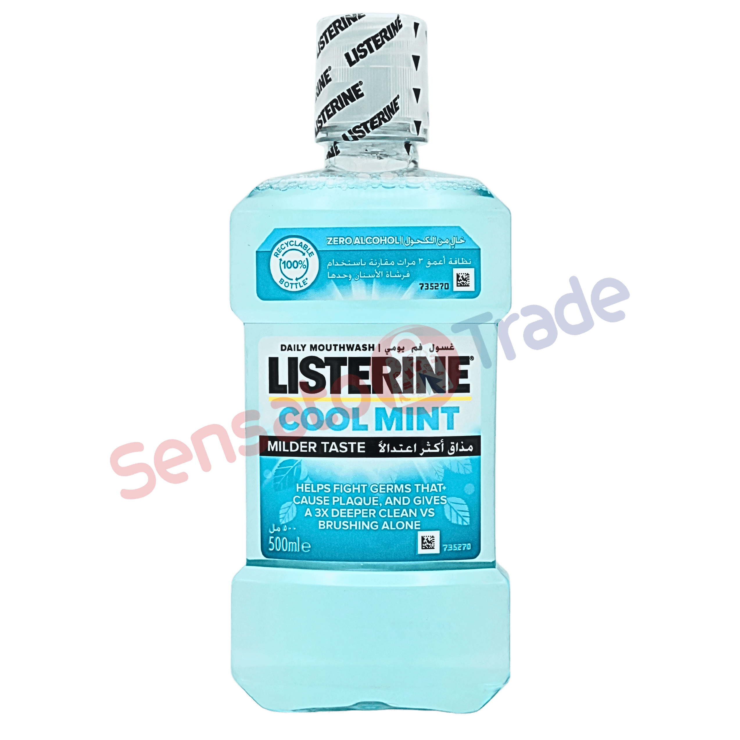 Listerine Cool Mint Milder Taste Mouthwash