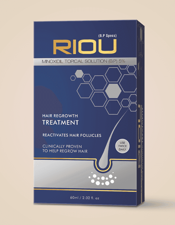 RIOU (Minoxidil Topical Solution) - 60ml