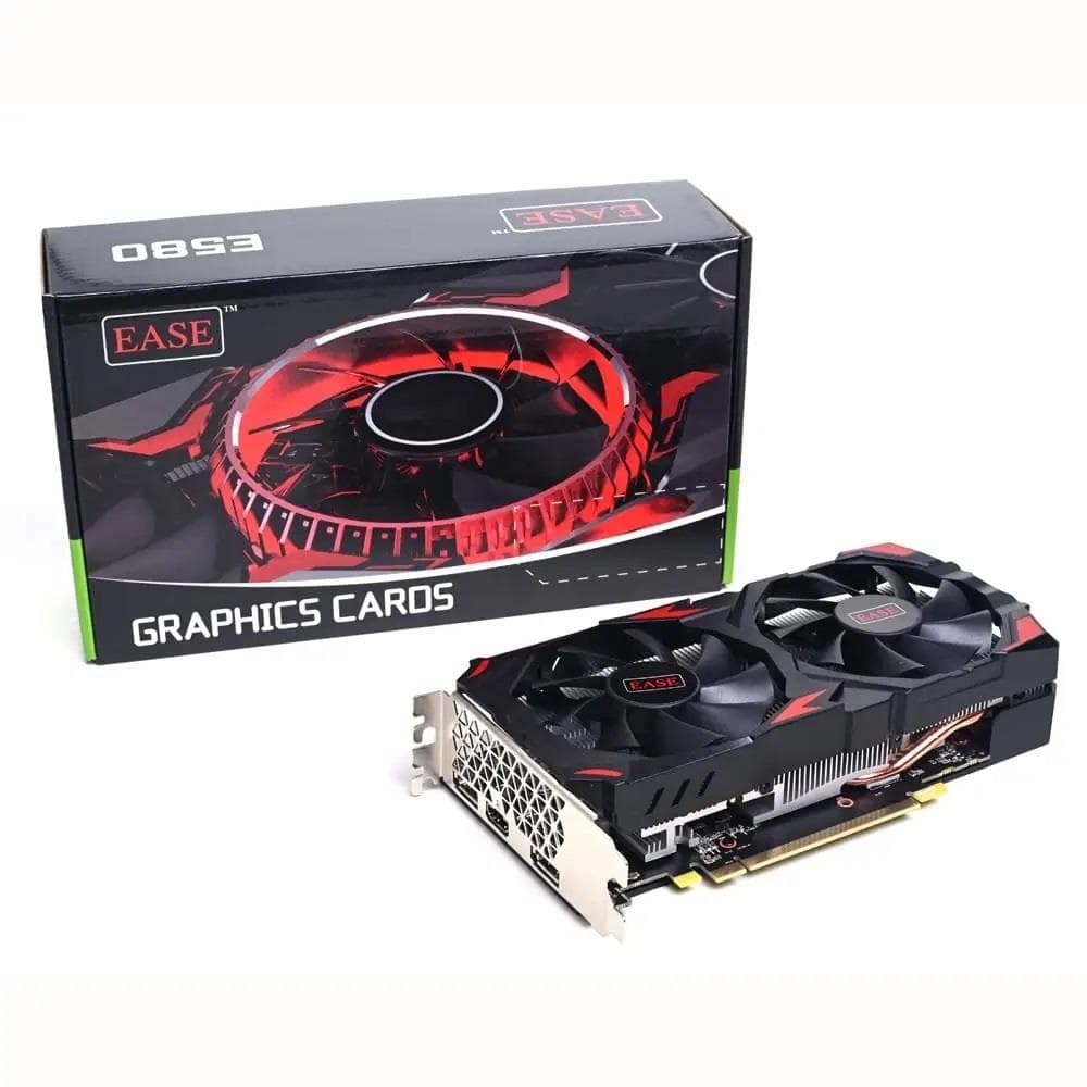 RX 580 Graphic Card.
