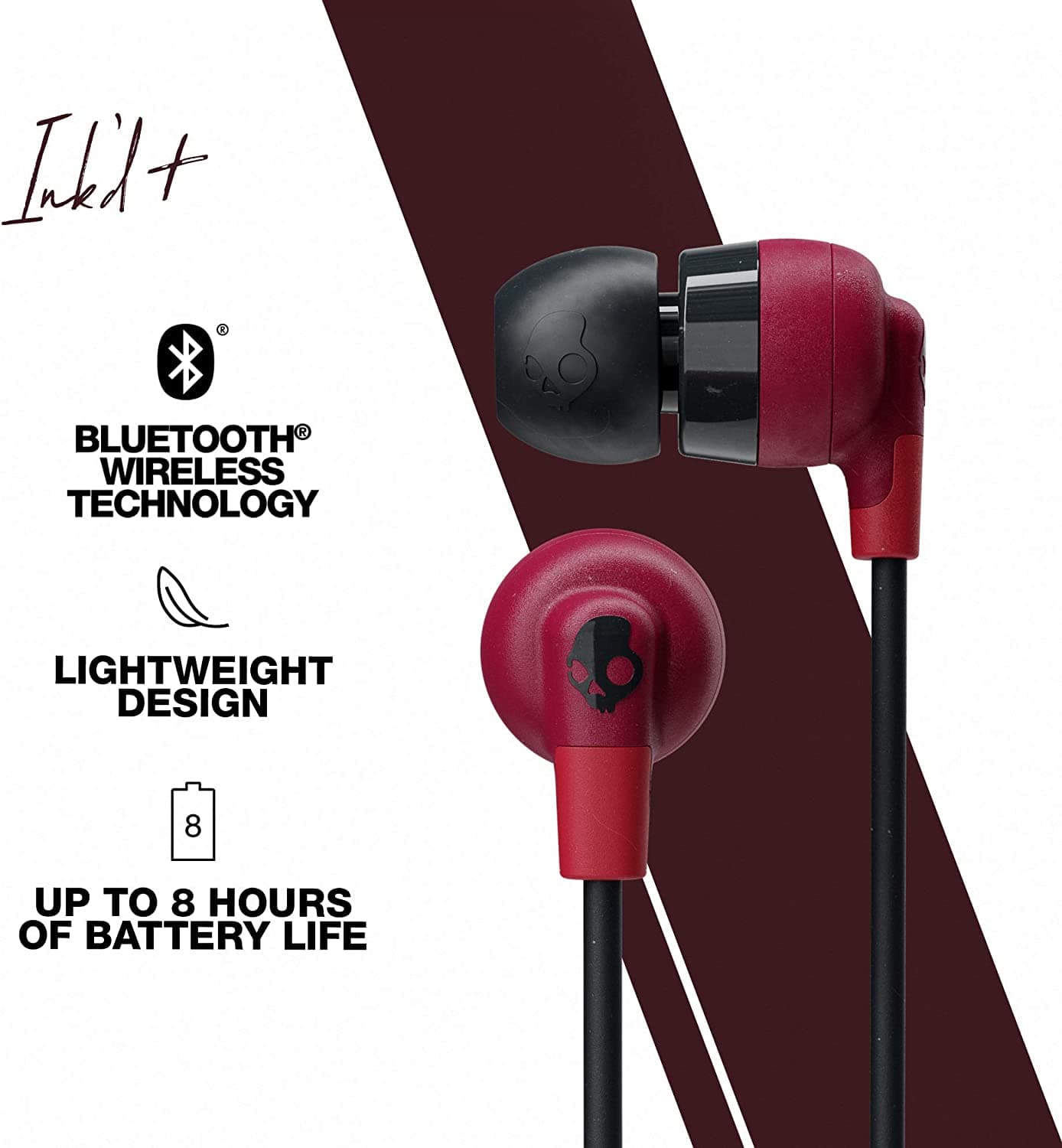 SkullCandy Ink’d + Wireless Neckband