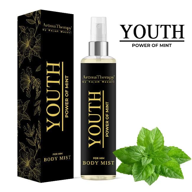 Youth Natural Body Mist - Made With Mint - Splash Of Confidence!!